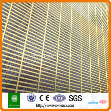 high security powder coated wire mesh prison fence